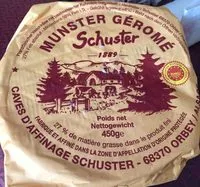 Mängden socker i Munster Gerome