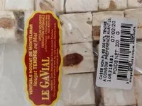 Mängden socker i Nougat de Montélimar