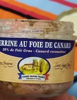 Mängden socker i Terrine au foie de canard