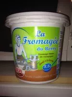 Mängden socker i La Fromagee du Berry 3,5%
