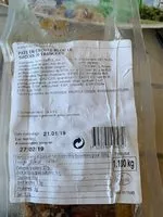 Mängden socker i Paté en croute