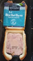 Mängden socker i Pâté En Croûte Richelieu 2 Tranches
