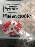 Mängden socker i Pâté en croûte Label Rouge Maison Monterrat