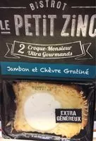Mängden socker i CM Le Petit Zinc Jambon et Chèvre Gratiné