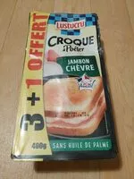 Mängden socker i Croque jambon chèvre