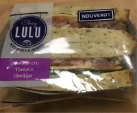 Mängden socker i Sandwich jambon cru tomate cheddarp