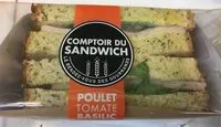 Mängden socker i Comptoir du Sandwich Poulet Tomate Basilic