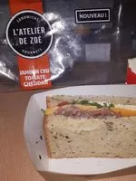 Mängden socker i Jambon cru tomate cheddar