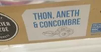 Mängden socker i Sandwich Atelier de Zoé thon aneth concombre