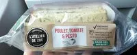 Mängden socker i Atelier de Zoé Sandwich Poulet, Tomate & Pesto