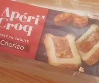 Mängden socker i Apéri'Croq pâté en croûte Chorizo