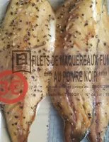 Mängden socker i Filets de maquereaux fumés au poivre noir