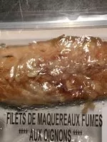 Mängden socker i Filets de maquereaux fumés **Aux Oignons**