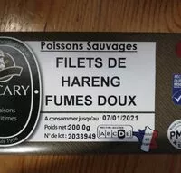 Mängden socker i Filet de hareng fumé doux