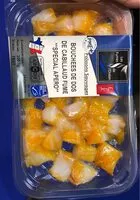 Mängden socker i Bouchees de dos de cabillaud fume