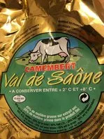 Mängden socker i Camembert 45% Камамбер Валь де Саон