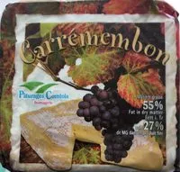 Mängden socker i Carrémembon