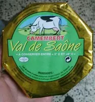 Mängden socker i Camembert Val de Saône