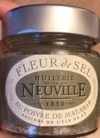 Mängden socker i Fleur de sel au poivre de malabar