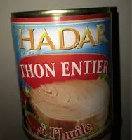 Mängden socker i Thon à L'huile