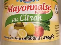 Mängden socker i Mayonnaise Citron