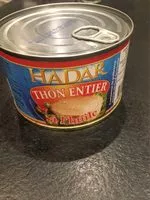 Mängden socker i Thon entier à l'huile de tournesol