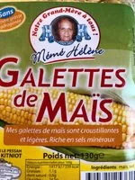 Mängden socker i Galette de mais