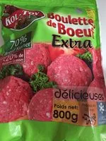 Mängden socker i boulettes de boeuf