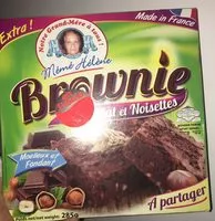 Mängden socker i Brownie chocolat noisettes