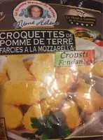 Mängden socker i Croquettes de Pomme de Terre farcies à la mozarella