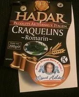 Mängden socker i Craquelin Romarin