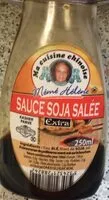 Mängden socker i Sauce soja salée