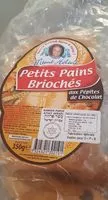 Mängden socker i Petits Pains Briochés aux pépites de chocolat