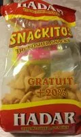 Mängden socker i Snackitos