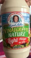 Mängden socker i Vinaigrette Nature Allégée- 500 Ml -