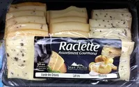 Mängden socker i Fromage pour recette Raclette Assortiment Gourmand