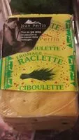 Mängden socker i Fromage pour raclette ciboulette