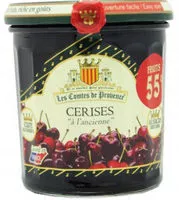 Mängden socker i Confiture cerise noire