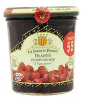 Mängden socker i Confiture Fraises des Bois à l'Ancienne
