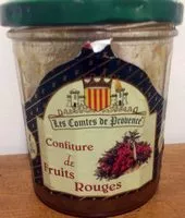 Mängden socker i Confiture de fruits rouges