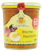 Mängden socker i Confiture de Pêches & Nectarines 340g