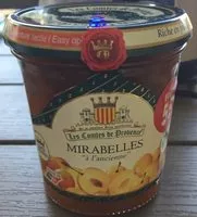 Mängden socker i Confiture Mirabelles à l'ancienne