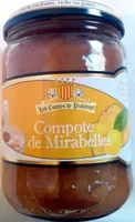 Mängden socker i Compote de mirabelles
