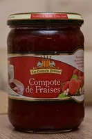 Mängden socker i Compote de Fraises