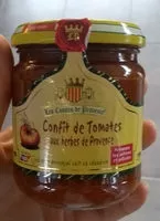 Mängden socker i Confit de tomates aux herbes de Provence