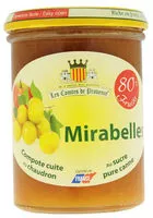 Mängden socker i Compote de mirabelles