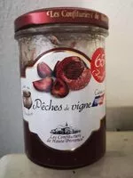 Mängden socker i Confiture de pêches de vigne