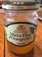 Mängden socker i MIEL DE FLEUR D'ORANGER BIO 330G
