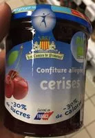 Mängden socker i Confiture allégée cerises