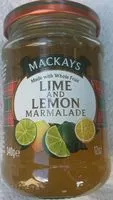 Mängden socker i Lime & Lemon Marmelade